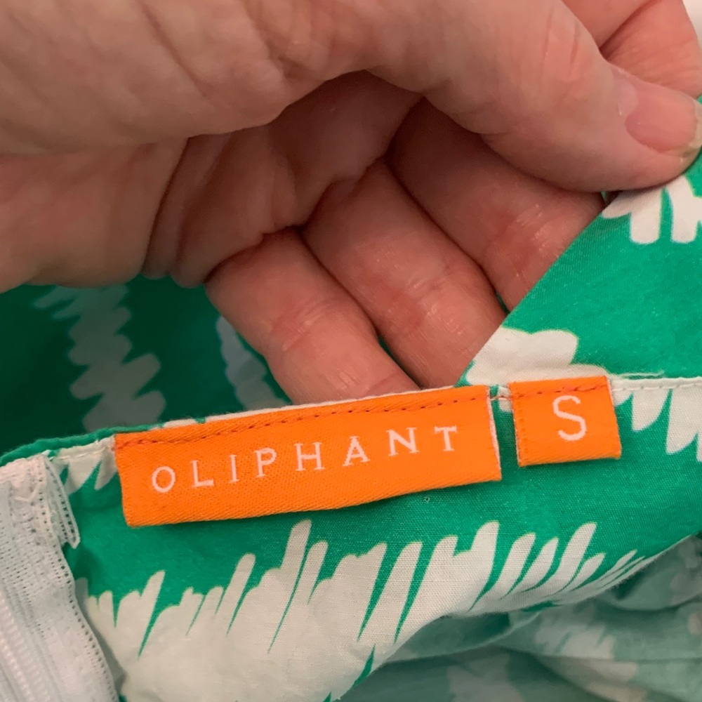 Oliphant Cross-Front Halter Poplin Maxi Dress - Picture 11 of 13